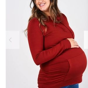 Lached Mama Cloud Hoodie <<Rust>>